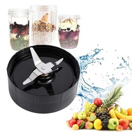 Piezas de Repuesto para Licuadora, Piezas de Repuesto Magic Bullet, Pieza de Repuesto de Cuchilla de Licuadora, Compatible con Magic Bullet de 250W...