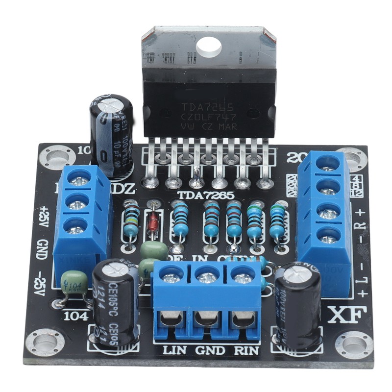 Stereo Power Amplifier Board High Accuracy Excellent Sound Quality Dual