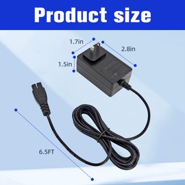16.8V Charger for Aiper Pool Cleaner for Aiper Scuba S1 Cordless Robotic Pool Cleaner，Compatible with Aiper Scuba S1 E1,for 14.4V Li-ion Battery Cordless Robotic Pool Vacuum Cleaner Charger Adapter