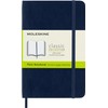 Moleskine Sapphire Blue Pocket Plain Notebook, Soft
