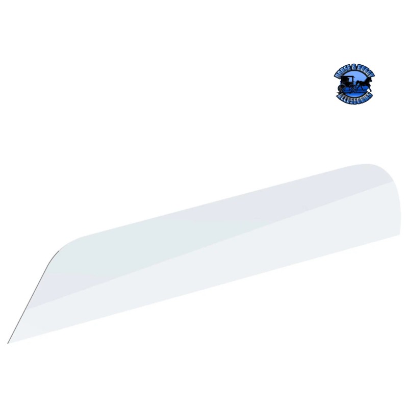 UNITED PACIFIC INDUSTRIES Stainless 6" Chopped Window Trim For 2008-2017