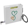 'Two Romantic Snakes' Keyring Tape Measure/Spirit Level Tool (KM00041741)