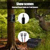 Yoizyfree 2 PCS Trail Camera Power Cord, 4.0x1.7mm DC External
