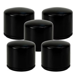 5-Pack Premium Replacement Oil Filter 49065-0721BK Compatible with Kawasaki FR730V, FX481V, FX541V, FX600V, FX651V, FX691V, FX730V Engines