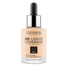 Catrice HD Liquid Coverage Foundation 30ml No. 030 Sand Beige 1ea / 캐트리스 HD 리퀴드 커버리지 파운데이션 30ml 030호 샌드베이지 1개