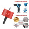 Flintronic Hole Saw Hole Cutter Set, 85 mm Circular Saw