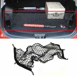 EACCESSORIES EA Trunk Organizer Cargo Net for KIA SPORTAGE 2011-2016 – Floor+Envelope Style Cargo Nets for SUV - Premium Mesh Car Trunk Organizer Vehicle Carrier Storage – Compatible with KIA SPORTAGE