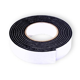 Craftelier Black Double Sided Foam Tape Designed for Scrapbooking and Craft Projects Size 18mm x 2m Thickness 1mm