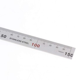 Liyafy Stainless Steel 90 Degree Shaped Dual Angle Side Square Layout Tool L Metric Square Ruler 150x300mm 90 degree angle ruler
