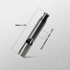 Outdoor Emergency Whistle Titanium Alloy EDC Whistle Pendant Necklace for