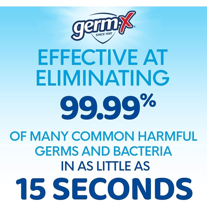 Germ-X Advanced Hand Sanitizer, Moisturizing Gel, 34oz Pump Bottle