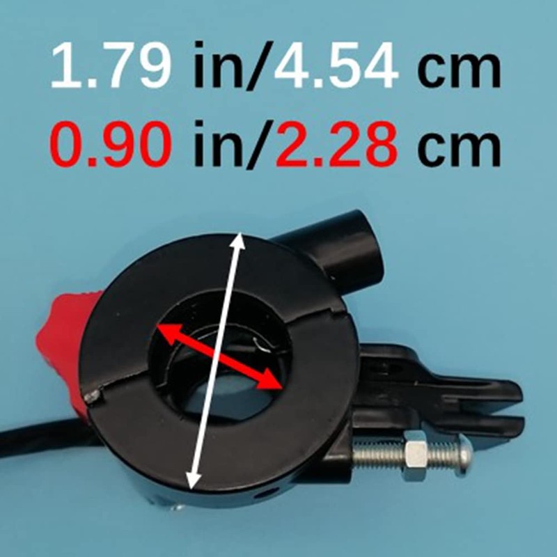 Tuzliufi Start Light Right Handle Bar Stop Kill Switch Compatible