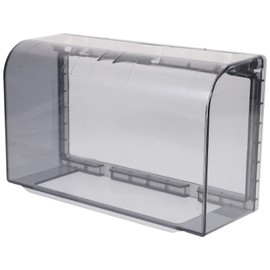 OSALADI 1pc Socket Waterproof Cover Sub Panel Splash-Proof Socket Boxes Outdoor Wall Sconce Lights Plug and Receptacle Protector Covers 2 Gang Exterior Lock Box Baby Plastic Water Proof