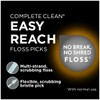 Dentek Floss Picks Complete Clean Fresh Mint 75'S by DenTek