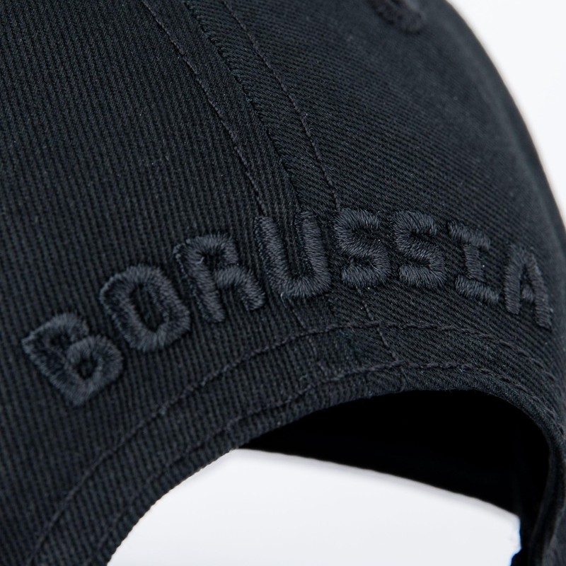 Borussia Mönchengladbach VFL BMG Fancap Dark Logo I, black, Unit