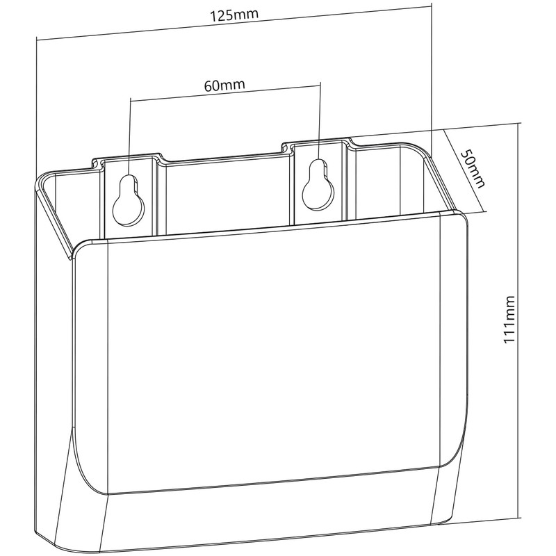 my wall Storage Box HZ6L HZ6L Dark Blue Maximum Load