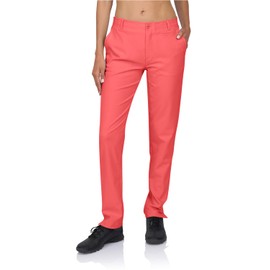 Three Sixty Six Women’s Quick Dry Golf Pants 30 Inch Inseam - Lightweight 4-Way Stretch, Moisture Wicking, Anti-Odor, UPF 50+ Coral