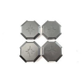 Polaris QTY 4 - RZR WHEEL RIM HUB CAPS FOR 15-20 RZR 900 & 14-16 RZR XP 1000 & MORE