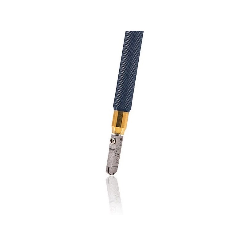TOYO™ Cutter Original Brass Handled Supercutter® + Replacement Blade [TC-10B]