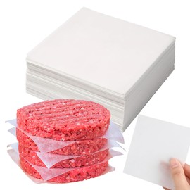Hamburger Patty Paper, 200 Pcs Burger Patty Paper, Parchment Patty Paper for Patty Separating, BBQ, Bread Liner, wrap Food (White, 5.9 x 5.9Inch)