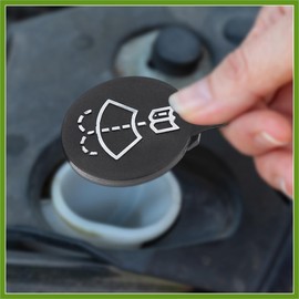HOPESPANNER Windshield Washer Fluid Reservoir Bottle Tank Cap Fit for Malibu Sonic Corvette - Pack of 4 Black Vehicle Components