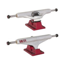 Independent Stage 11 Hollow Delfino Skateboard Trucks SIL/Red 149