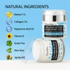 Anti-Aging Face Moisturizer Cream. Infused with Collagen, Retinol, and Hyaluronic