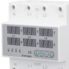 Over Under Voltage Protector 80A 3 Phase Auto Reset Voltage