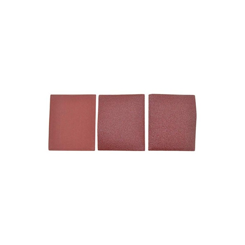 60 Sandpaper 1/4 Sheets for Palm Sanders - Includes 20
