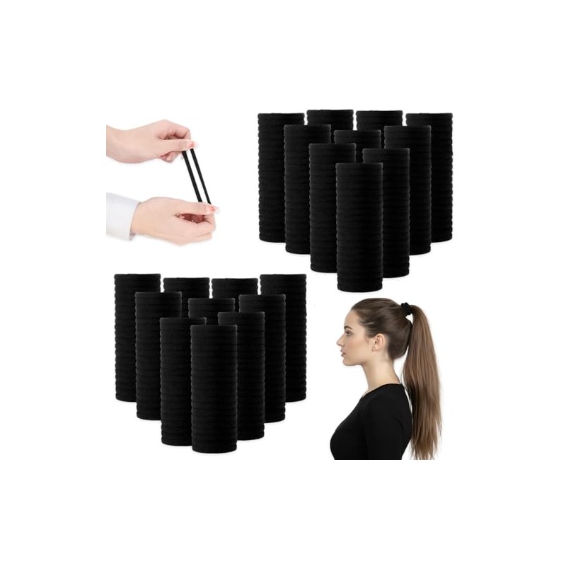 300 Piezas Ligas para Cabello Elásticas, Donas para el Cabello