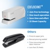 Coruscant Electric Stapler, No Jam Easy Reload, 25 Sheet Automatic