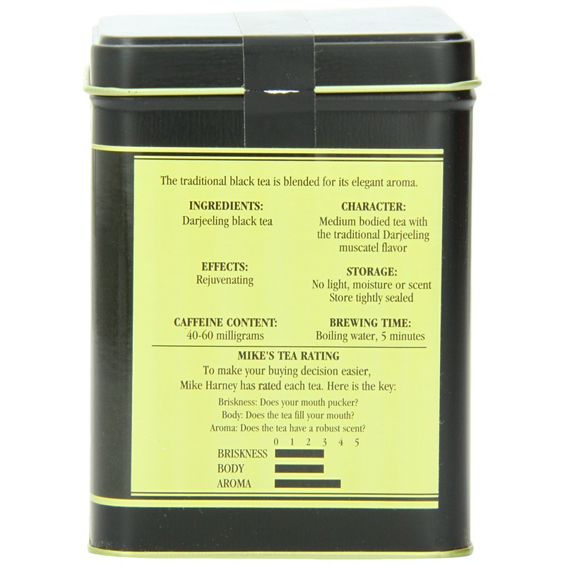 Harney & Sons Loose Leaf Black Tea, Darjeeling 8 Ounce