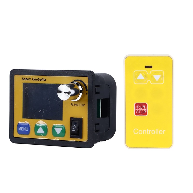 Wireless Remote Motor Speed Controller Color Screen Cycle Start and