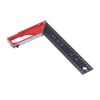 Woodworking Straight Angle Ruler 30° 45° 90° 3mm Thickness Adjustable