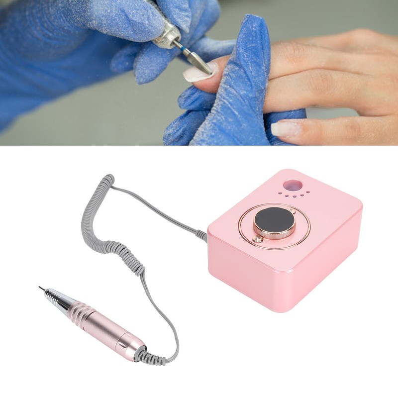 Electric Nail Grinder Portable Rechargeable Professional Manicure Machine 35000 RPM