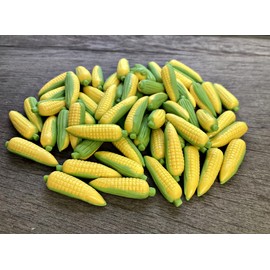 AIICraft 20 Vegetable Fresh Sweet Milk Plant Field Corn Garden Display Minimal Decoration, Yellow