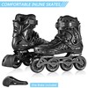PASENDI Professional 4X80Mm Wheels Inline Skates,Outdoor Fitness Single Row Inline