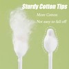 160pcs Safety Cotton Swabs with Large Tips for Newborn, Babies,Infants,