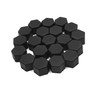 A ABSOPRO 20pcs 19mm Rubber Car Wheel Tire Tyre Nut