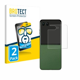 brotect Screen Protector compatible with Motorola Razr 50 Ultra (Back display) (2 Pack) - HD-Clear Protection Film