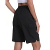 zsenoxaxi Women's Hiking Cargo Shorts Quick Dry Lightweight Shorts for