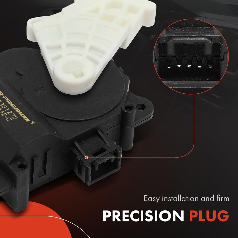 A-Premium HVAC Heater Blend Door Actuator Compatible with Toyota 2006-2018