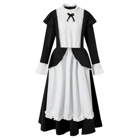 PROMOTED TO BIG SISTER Pilgrim Costume for Womens (Medium)