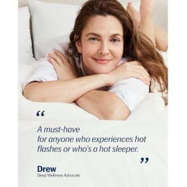 REST Evercool Cooling Comforter, King/Cali King, Snow Ivory