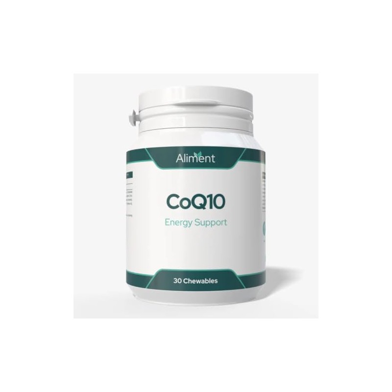 Aliment CoQ10 Chewable Tablets – 60mg Emulsified CoQ10 | Blackcurrant