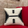 SHIVCASA Hand Loom Woven Kilim/Aztec Pillow Covers 18x18 – 100%