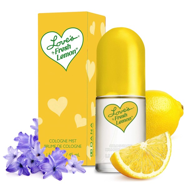 Dana Love's Fresh Lemon Cologne Mist 1.5 Fl. Oz.