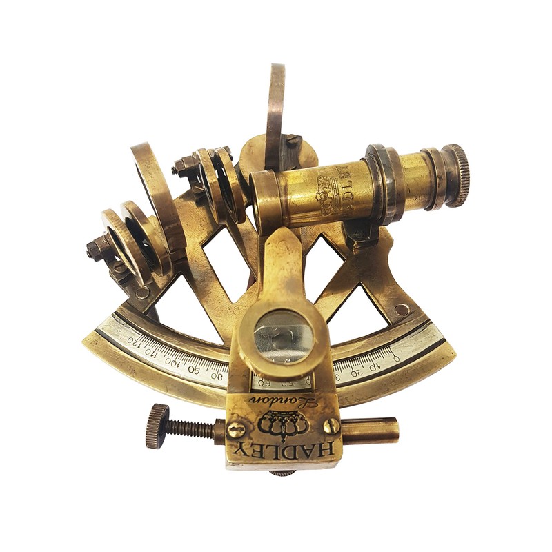 Brass Nautical - Sextant Brass Navigation Instrument Sextante Navegacion Marine