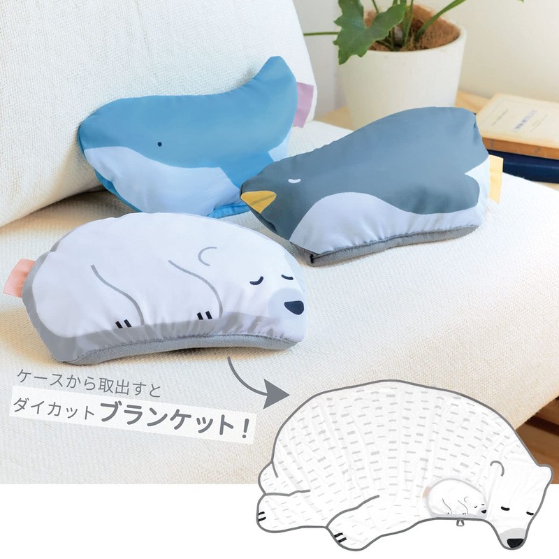 Toyo Case Cool Blanket Shirokuma Penguin Whale COOL-ANB3 Cool Touch