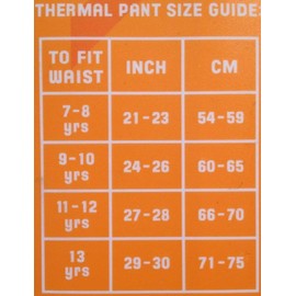 Campri Thermal Sports Base Layer Set Junior Top & Pant Unisex Youths (3-4 YEARS)